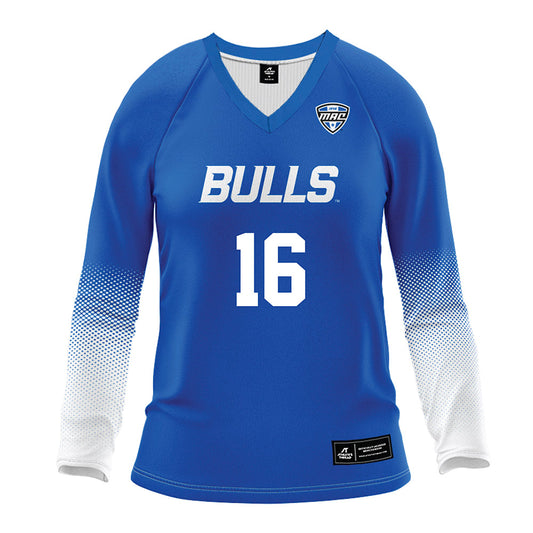 Buffalo - NCAA Women's Volleyball : Chloe Brown - Blue Volleyball Jersey