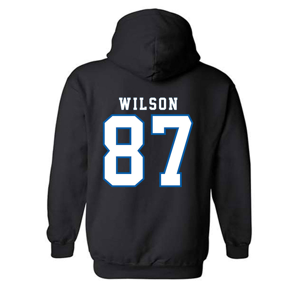 Buffalo - NCAA Football : Trevor Wilson - Classic Shersey Hooded Sweatshirt-1