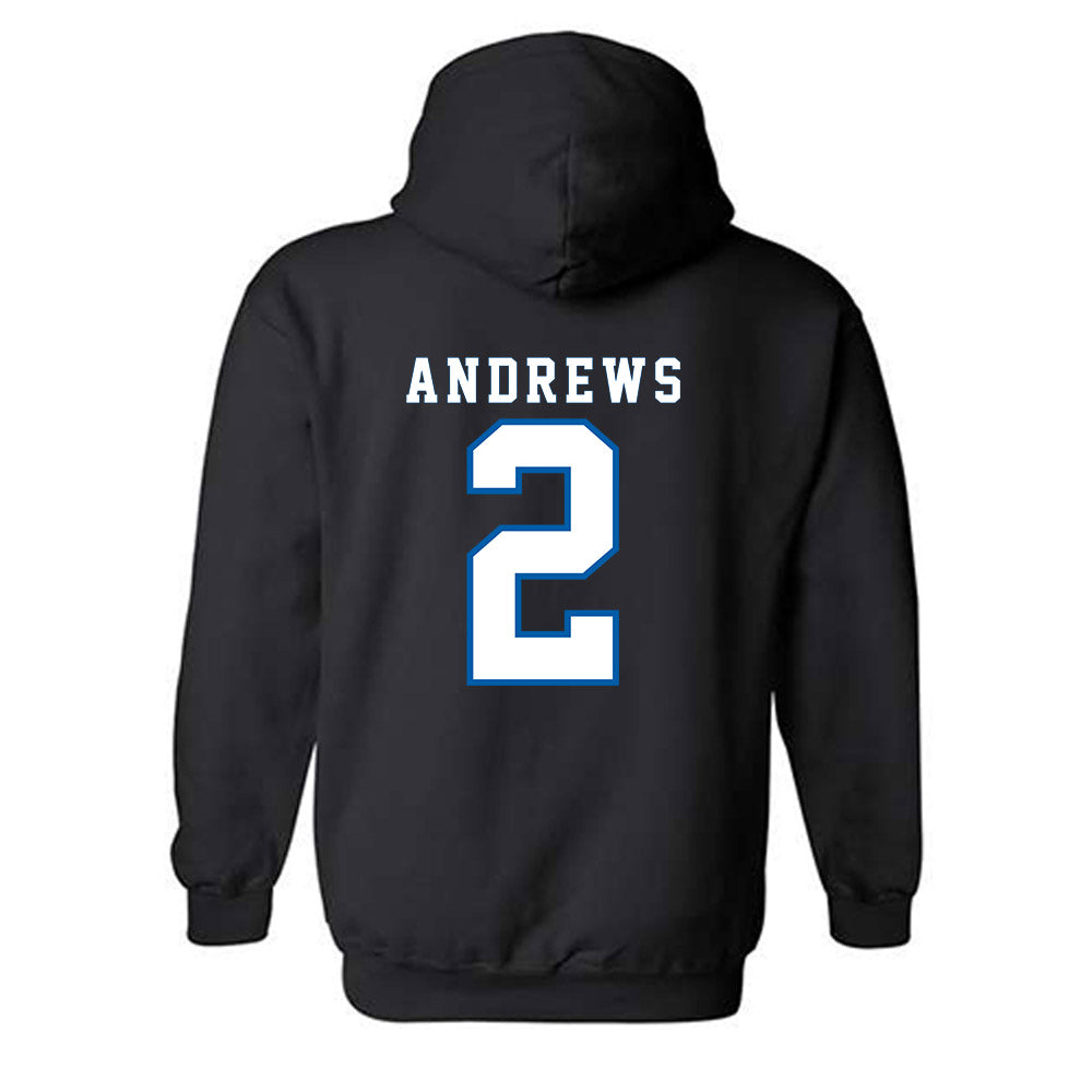 Buffalo - NCAA Football : Jaylen Andrews - Classic Shersey Hooded Sweatshirt-1