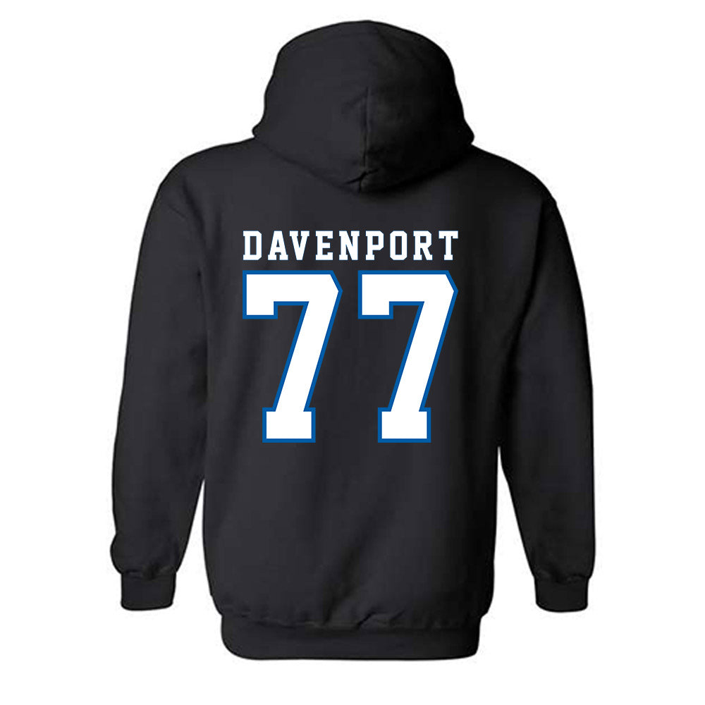 Buffalo - NCAA Football : Jackson Davenport - Hooded Sweatshirt-1