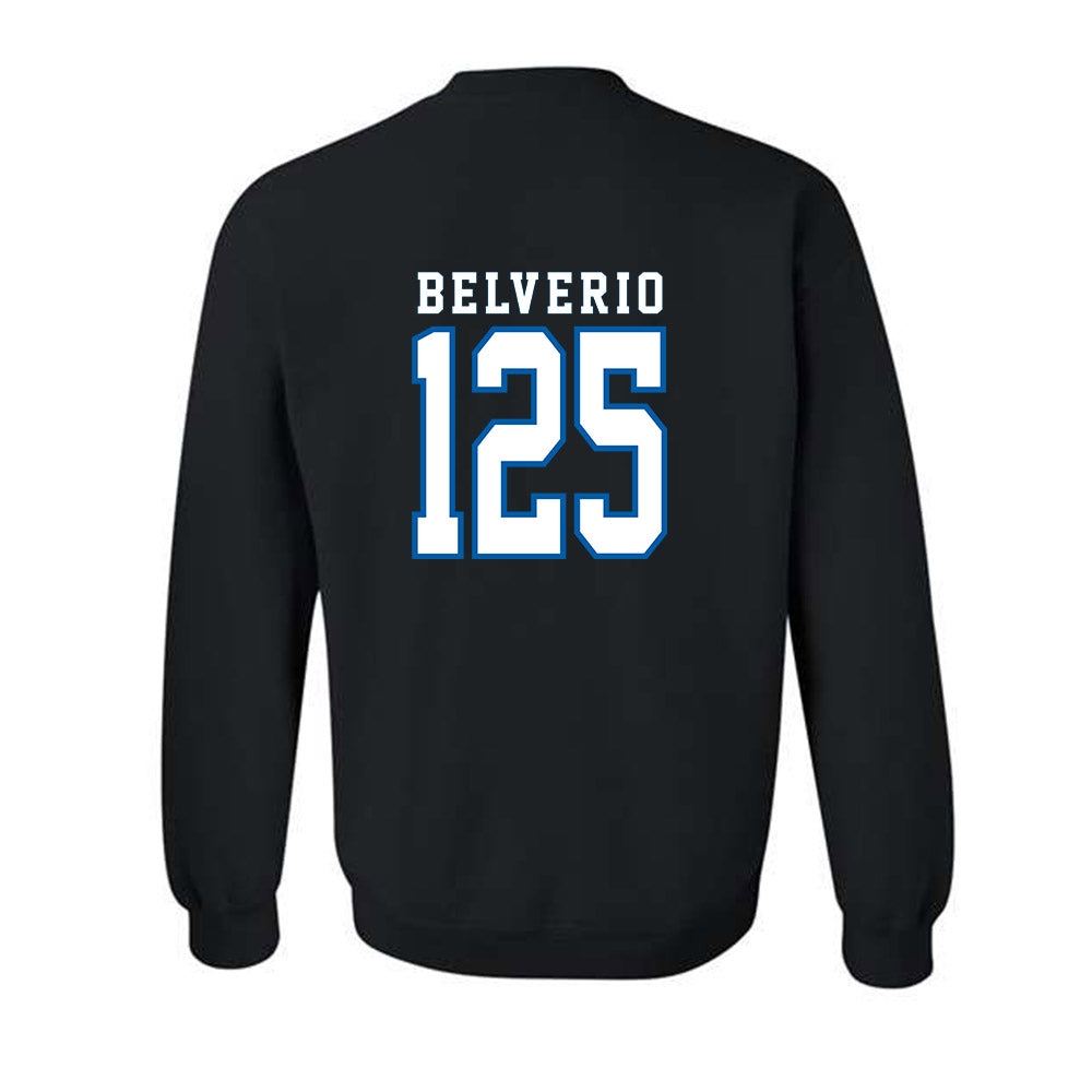 Buffalo - NCAA Wrestling : Zachary Belverio - Classic Shersey Crewneck Sweatshirt-1