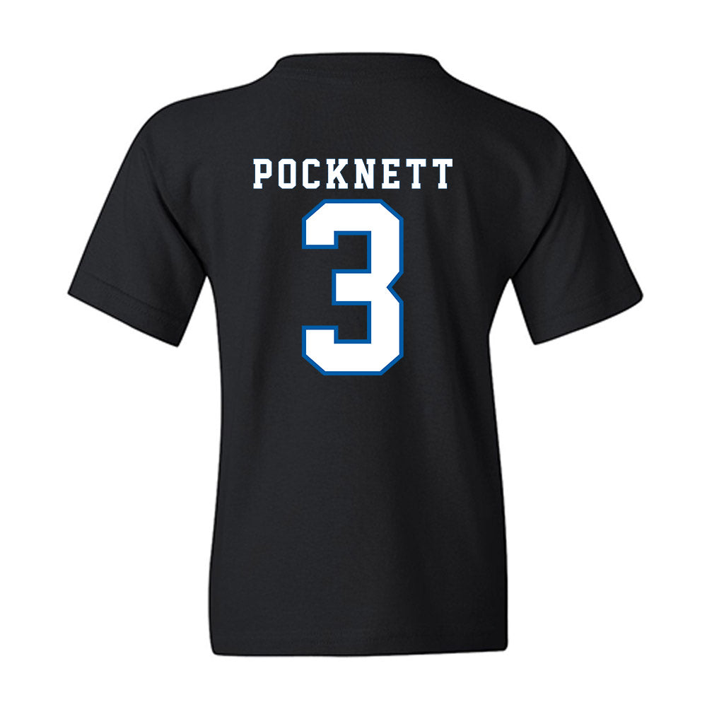 Buffalo - NCAA Men's Basketball : Mikhail Pocknett - Youth T-Shirt-1