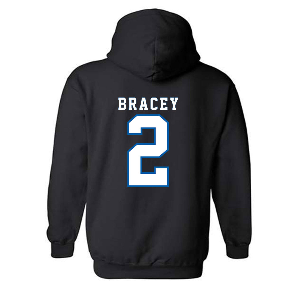 Buffalo - NCAA Football : Stevie Bracey - Classic Shersey Hooded Sweatshirt-1