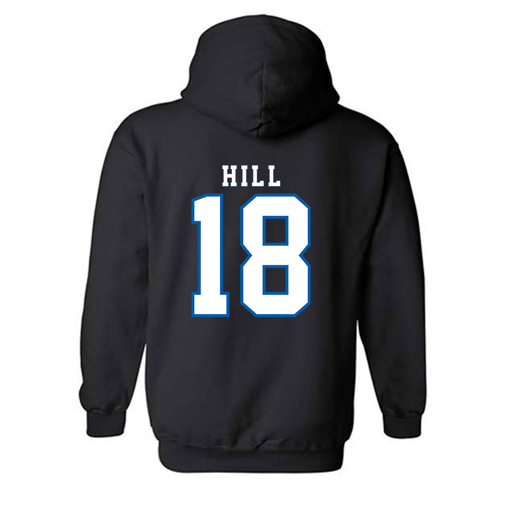 Buffalo - NCAA Football : George Hill - Classic Shersey Hooded Sweatshirt-1