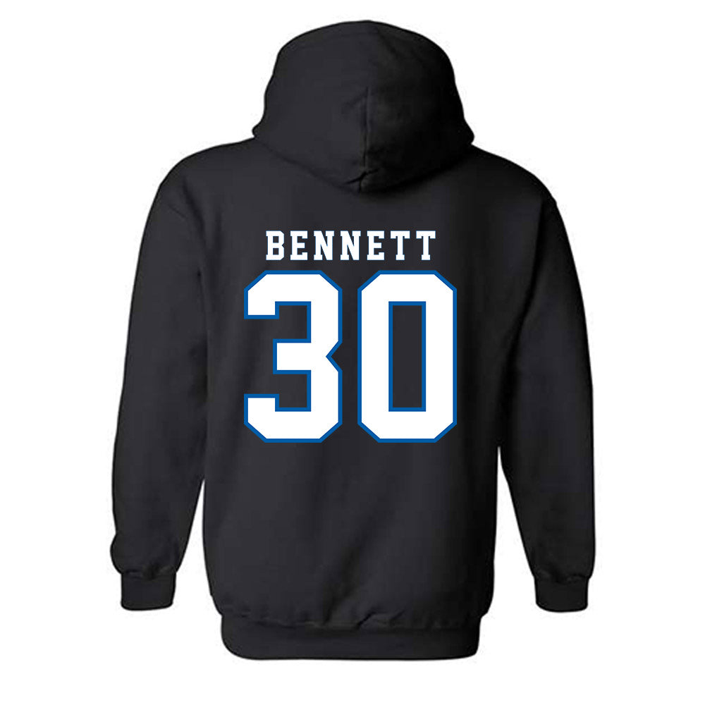 Buffalo - NCAA Football : Jacari Bennett - Classic Shersey Hooded Sweatshirt-1