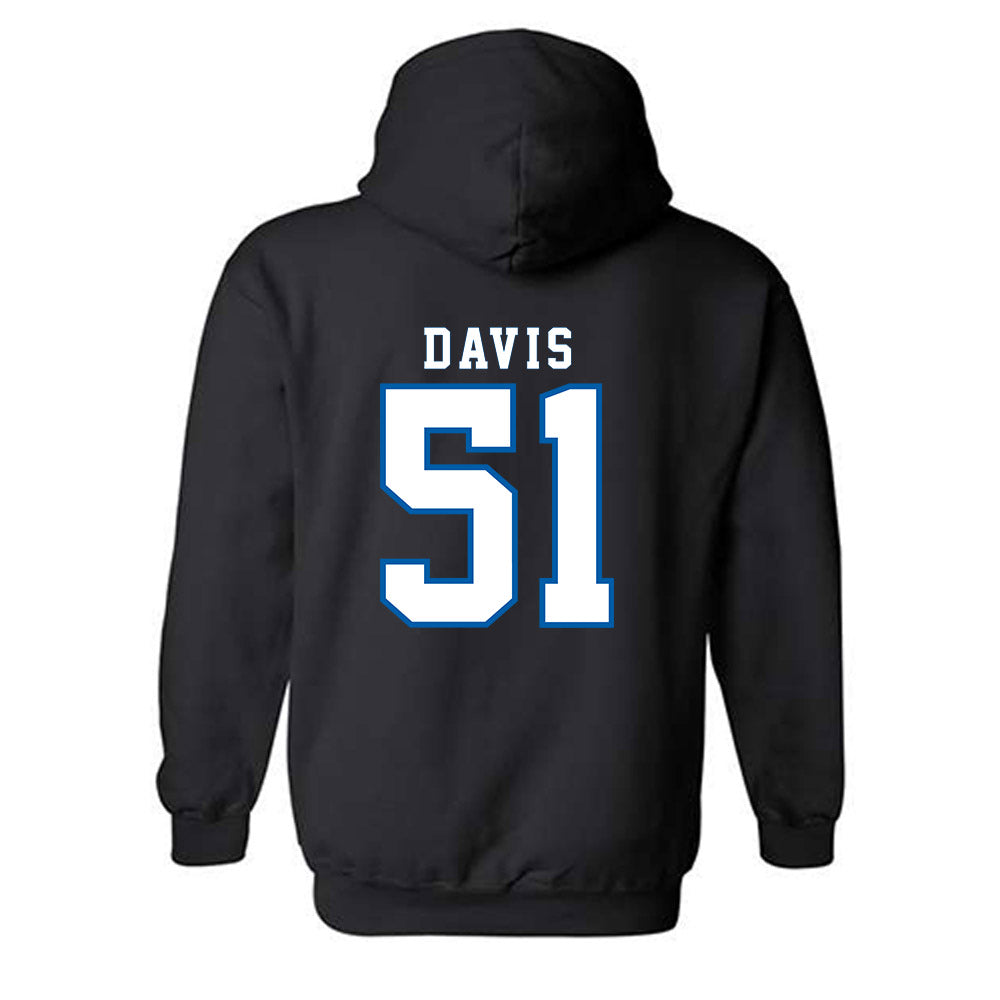 Buffalo - NCAA Football : Tyrone Davis - Hooded Sweatshirt-1