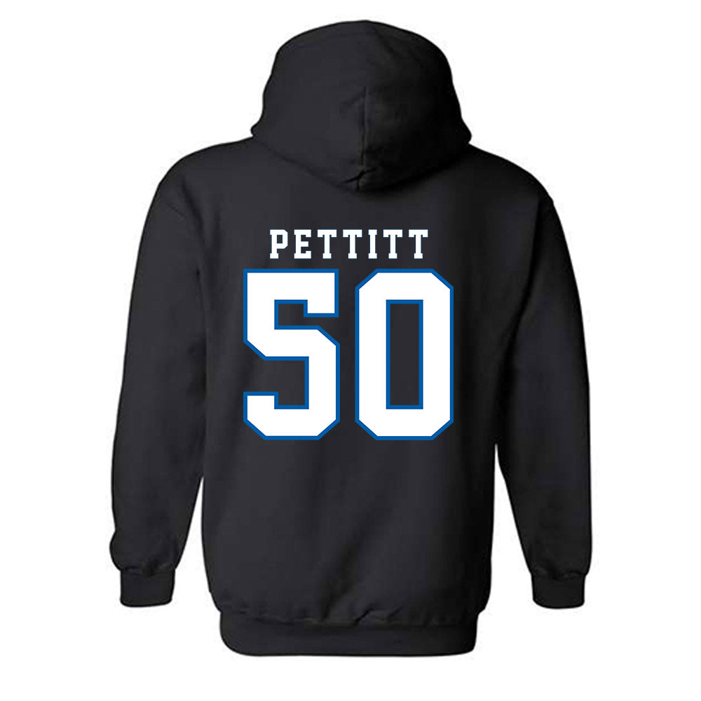 Buffalo - NCAA Football : Zach Pettitt - Classic Shersey Hooded Sweatshirt-1