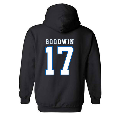 Buffalo - NCAA Football : Logan Goodwin - Classic Shersey Hooded Sweatshirt-1