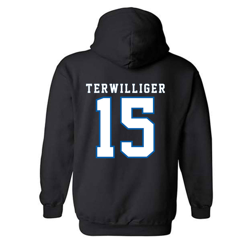 Buffalo - NCAA Softball : Reagan Terwilliger - Classic Shersey Hooded Sweatshirt-1