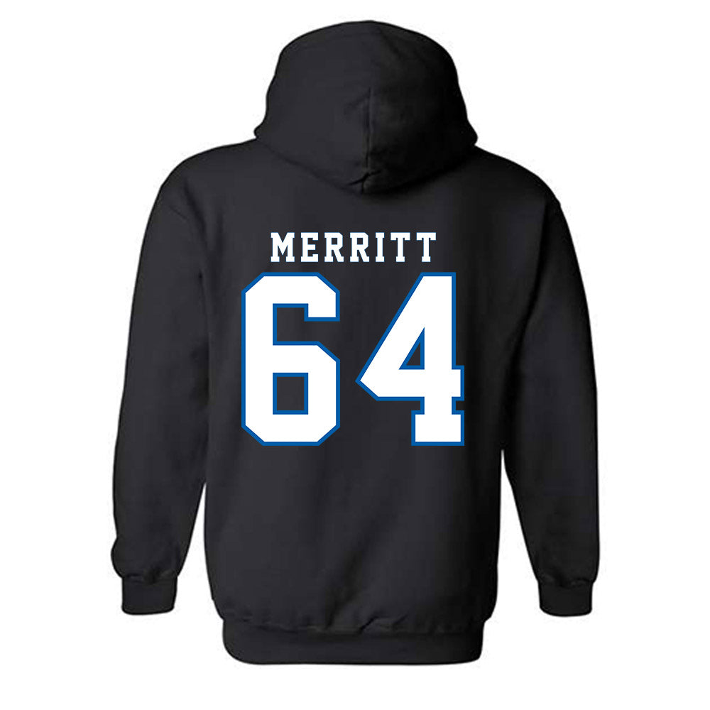 Buffalo - NCAA Football : Jake Merritt - Classic Shersey Hooded Sweatshirt-1