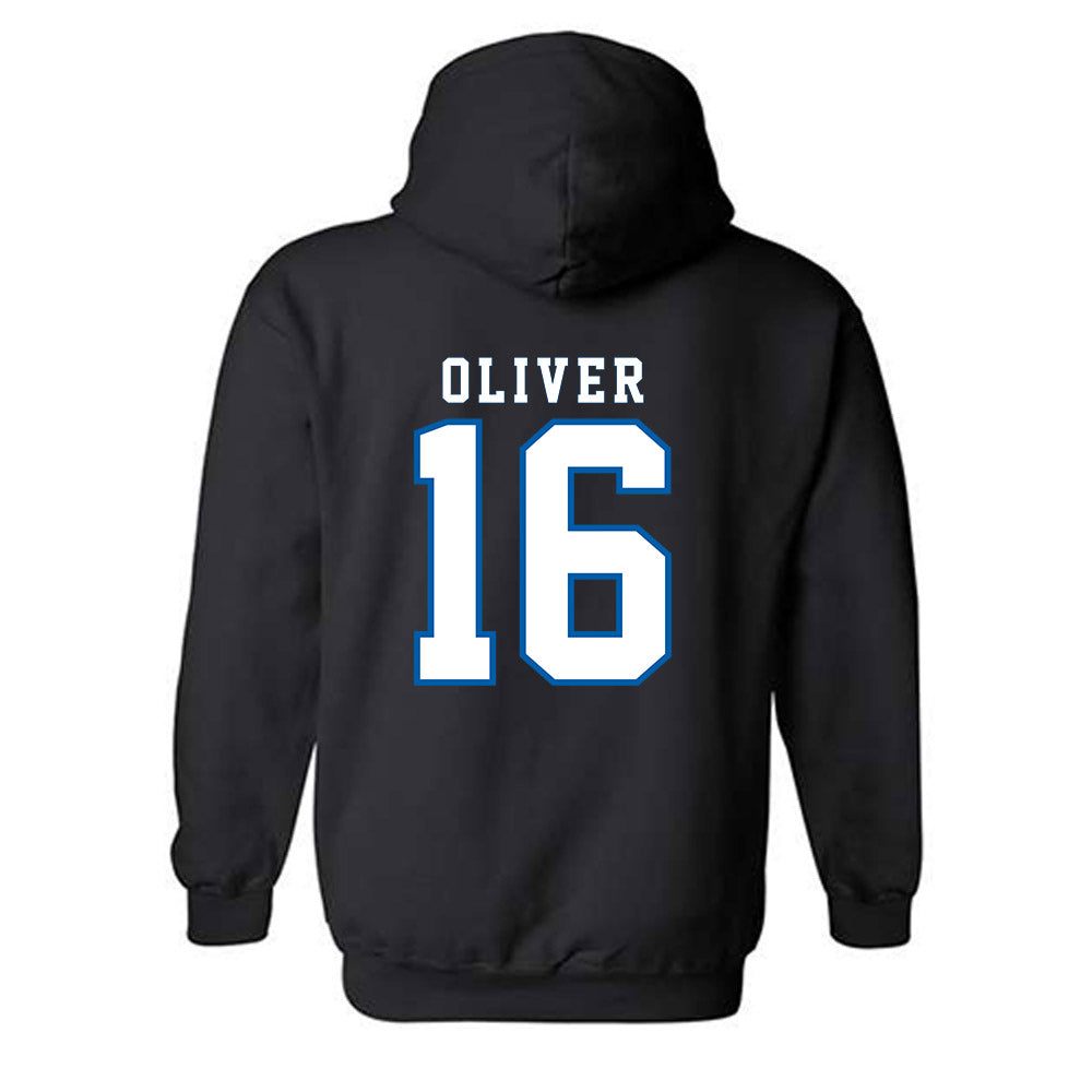 Buffalo - NCAA Football : Caleb Oliver - Classic Shersey Hooded Sweatshirt-1