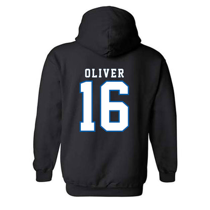 Buffalo - NCAA Football : Caleb Oliver - Classic Shersey Hooded Sweatshirt-1