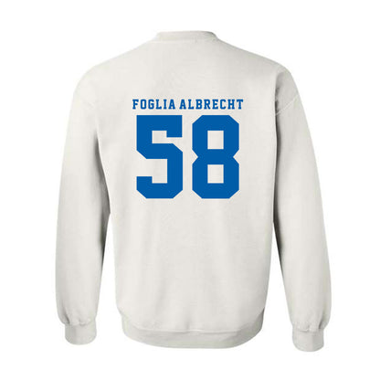 Buffalo - NCAA Football : Ben Foglia-Albrecht - Classic Shersey Crewneck Sweatshirt-1