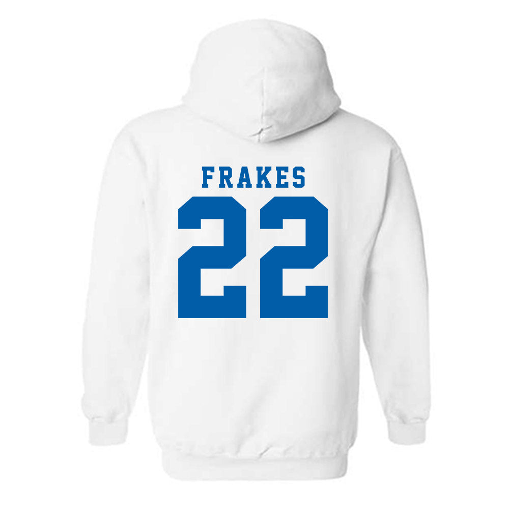 Buffalo - NCAA Men's Basketball : JJ Frakes - Classic Shersey Hooded Sweatshirt-1