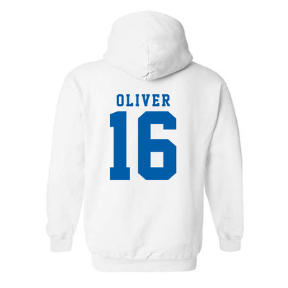 Buffalo - NCAA Football : Caleb Oliver - Classic Shersey Hooded Sweatshirt-1