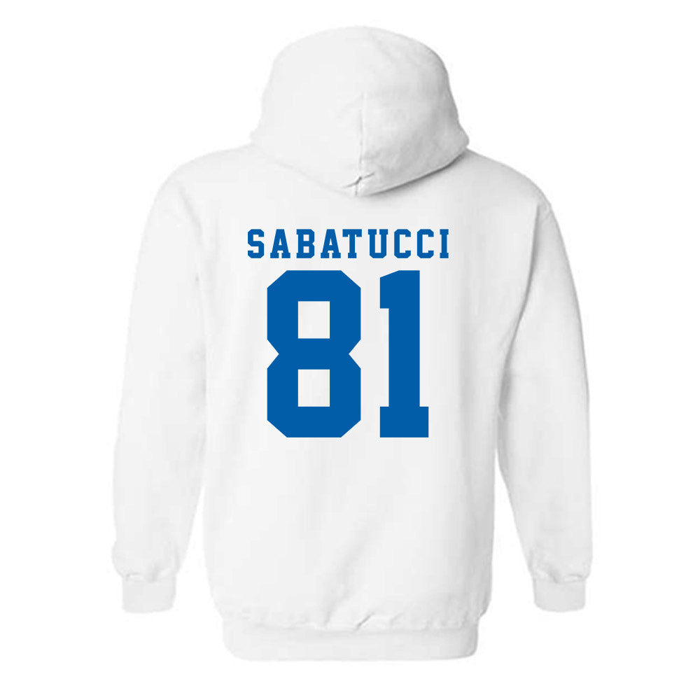 Buffalo - NCAA Football : TJ Sabatucci - Classic Shersey Hooded Sweatshirt-1