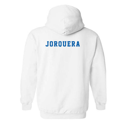 Buffalo - NCAA Men's Tennis : Emiliano Jorquera - Classic Shersey Hooded Sweatshirt-1