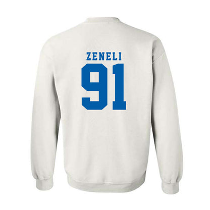 Buffalo - NCAA Football : Henri Zeneli - Classic Shersey Crewneck Sweatshirt-1