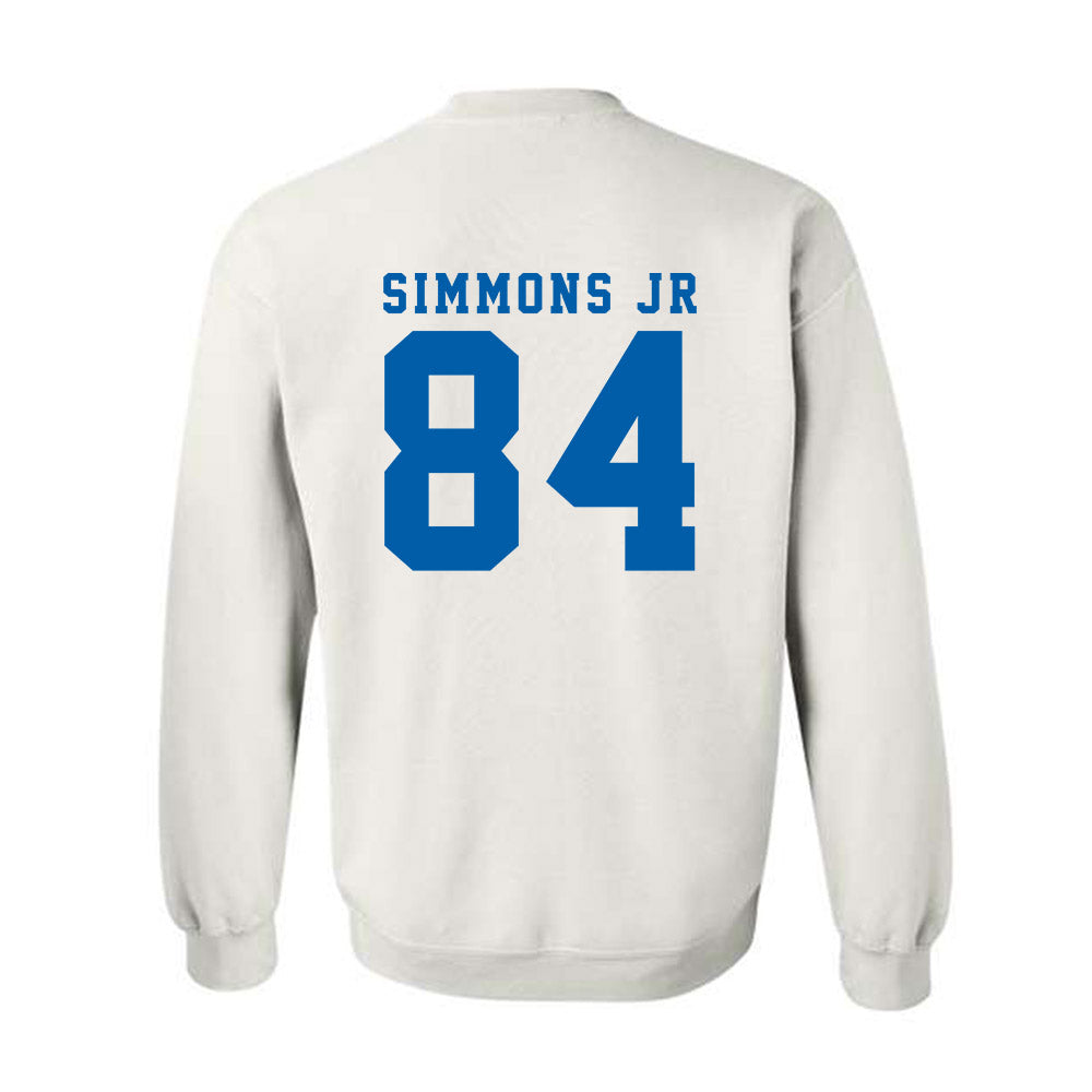 Buffalo - NCAA Football : Tyrell Simmons Jr - Classic Shersey Crewneck Sweatshirt-1