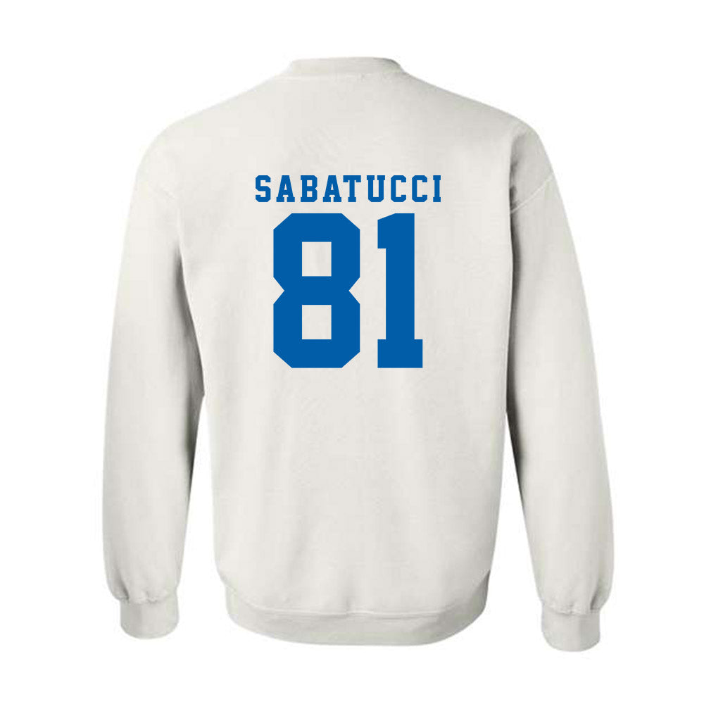 Buffalo - NCAA Football : TJ Sabatucci - Classic Shersey Crewneck Sweatshirt-1