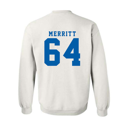 Buffalo - NCAA Football : Jake Merritt - Classic Shersey Crewneck Sweatshirt-1