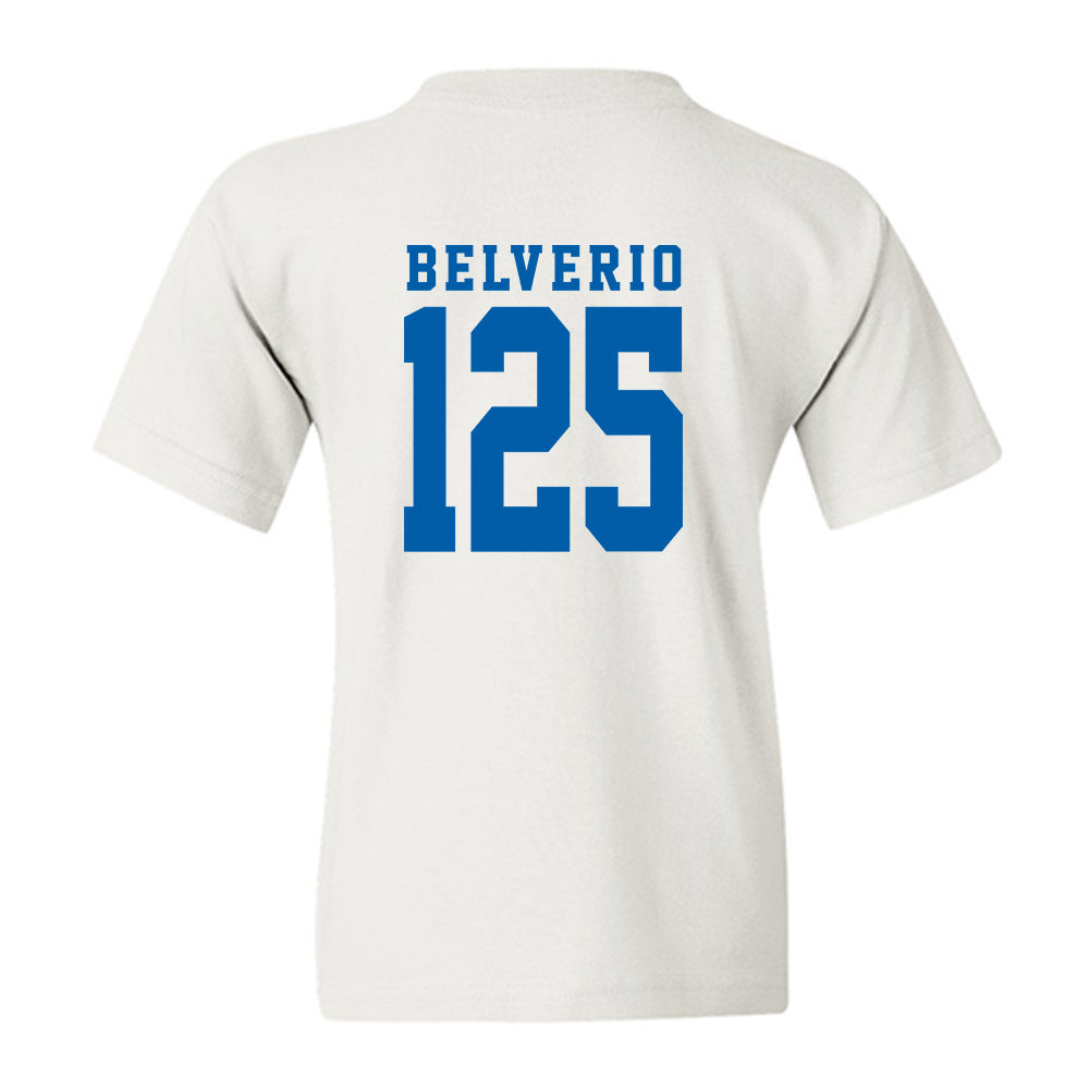 Buffalo - NCAA Wrestling : Zachary Belverio - Classic Shersey Youth T-Shirt-1