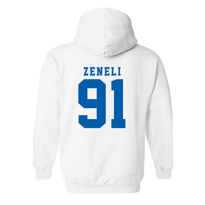Buffalo - NCAA Football : Henri Zeneli - Classic Shersey Hooded Sweatshirt-1