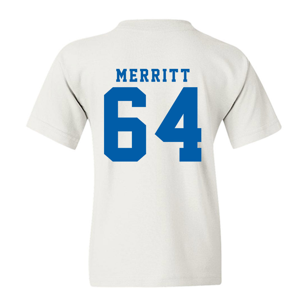 Buffalo - NCAA Football : Jake Merritt - Classic Shersey Youth T-Shirt-1
