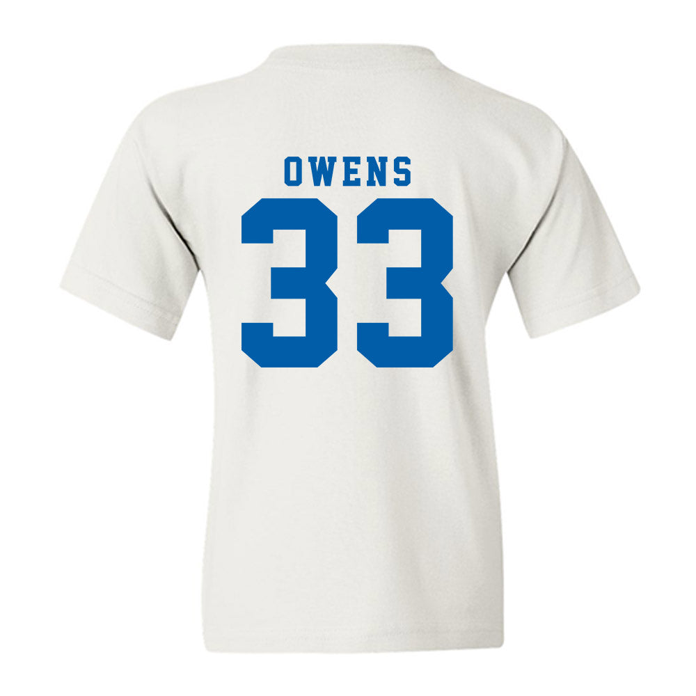 Buffalo - NCAA Football : Jordan Owens - Classic Shersey Youth T-Shirt-1
