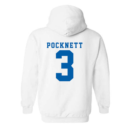 Buffalo - NCAA Men's Basketball : Mikhail Pocknett - Hooded Sweatshirt-3
