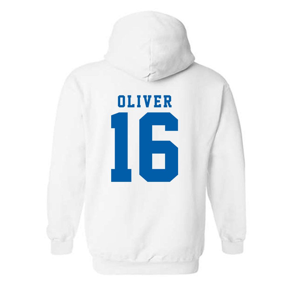 Buffalo - NCAA Football : Caleb Oliver - Classic Shersey Hooded Sweatshirt-1