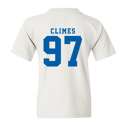 Buffalo - NCAA Football : Christopher Climes - Classic Shersey Youth T-Shirt-1
