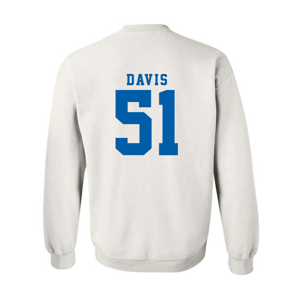 Buffalo - NCAA Football : Tyrone Davis - Crewneck Sweatshirt-1