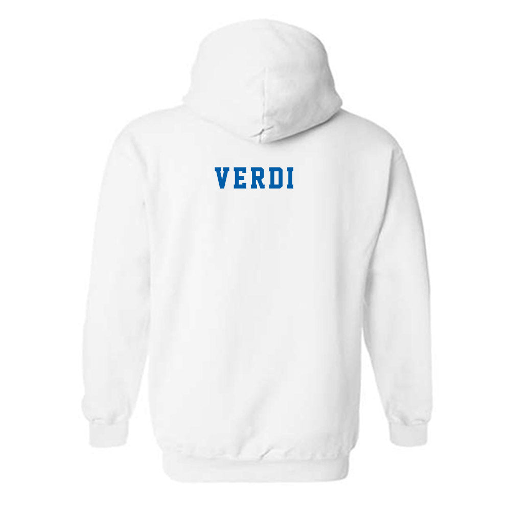 Buffalo - NCAA Wrestling : Anthony Verdi - Classic Shersey Hooded Sweatshirt-1