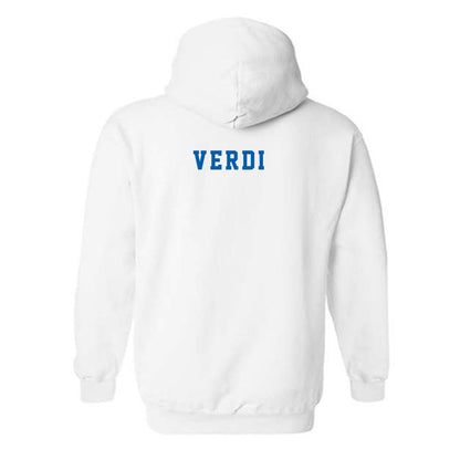 Buffalo - NCAA Wrestling : Anthony Verdi - Classic Shersey Hooded Sweatshirt-1