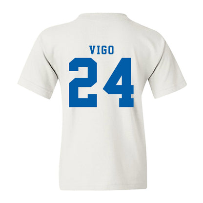 Buffalo - NCAA Men's Basketball : Jahrel Vigo - Classic Shersey Youth T-Shirt-1