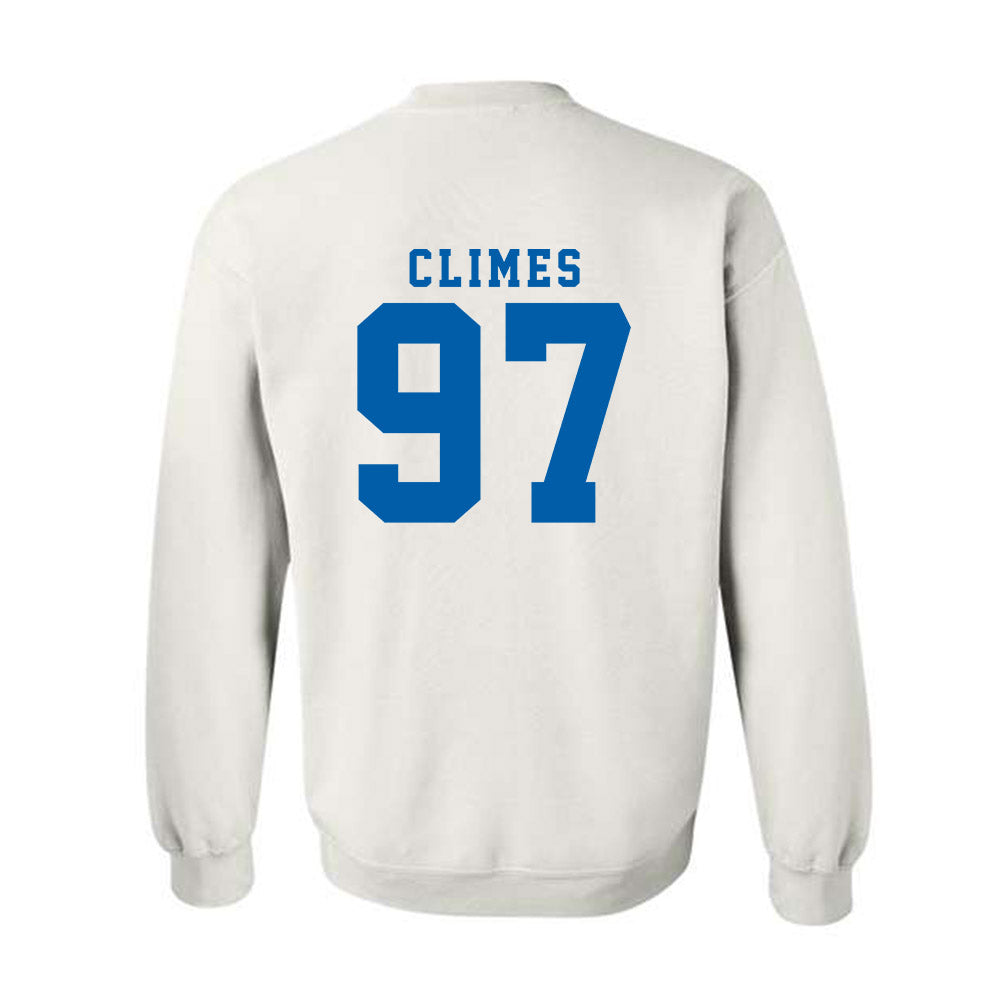 Buffalo - NCAA Football : Christopher Climes - Classic Shersey Crewneck Sweatshirt-1