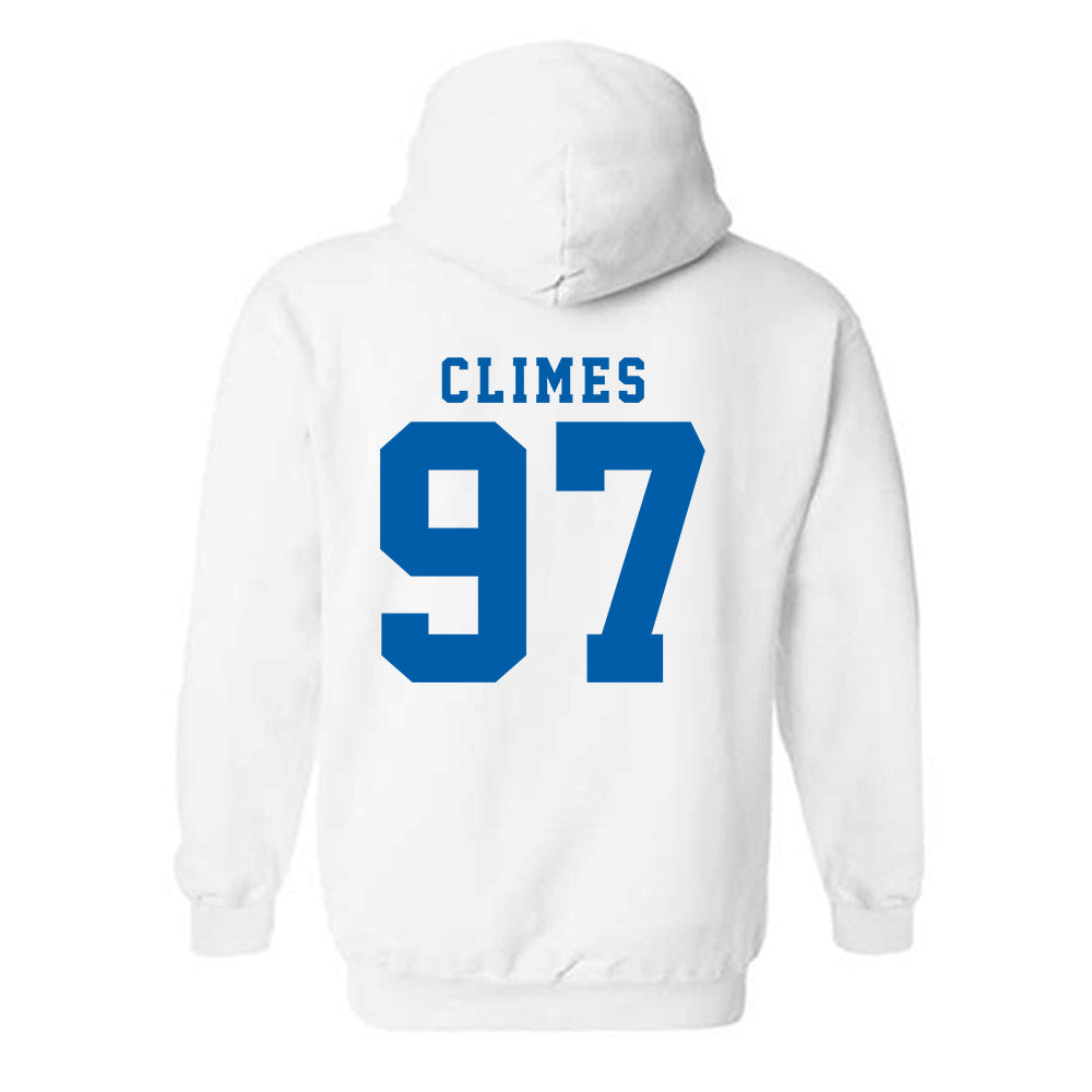 Buffalo - NCAA Football : Christopher Climes - Classic Shersey Hooded Sweatshirt-1