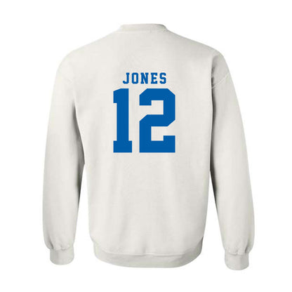 Buffalo - NCAA Men's Basketball : KJ Jones - Classic Shersey Crewneck Sweatshirt-1