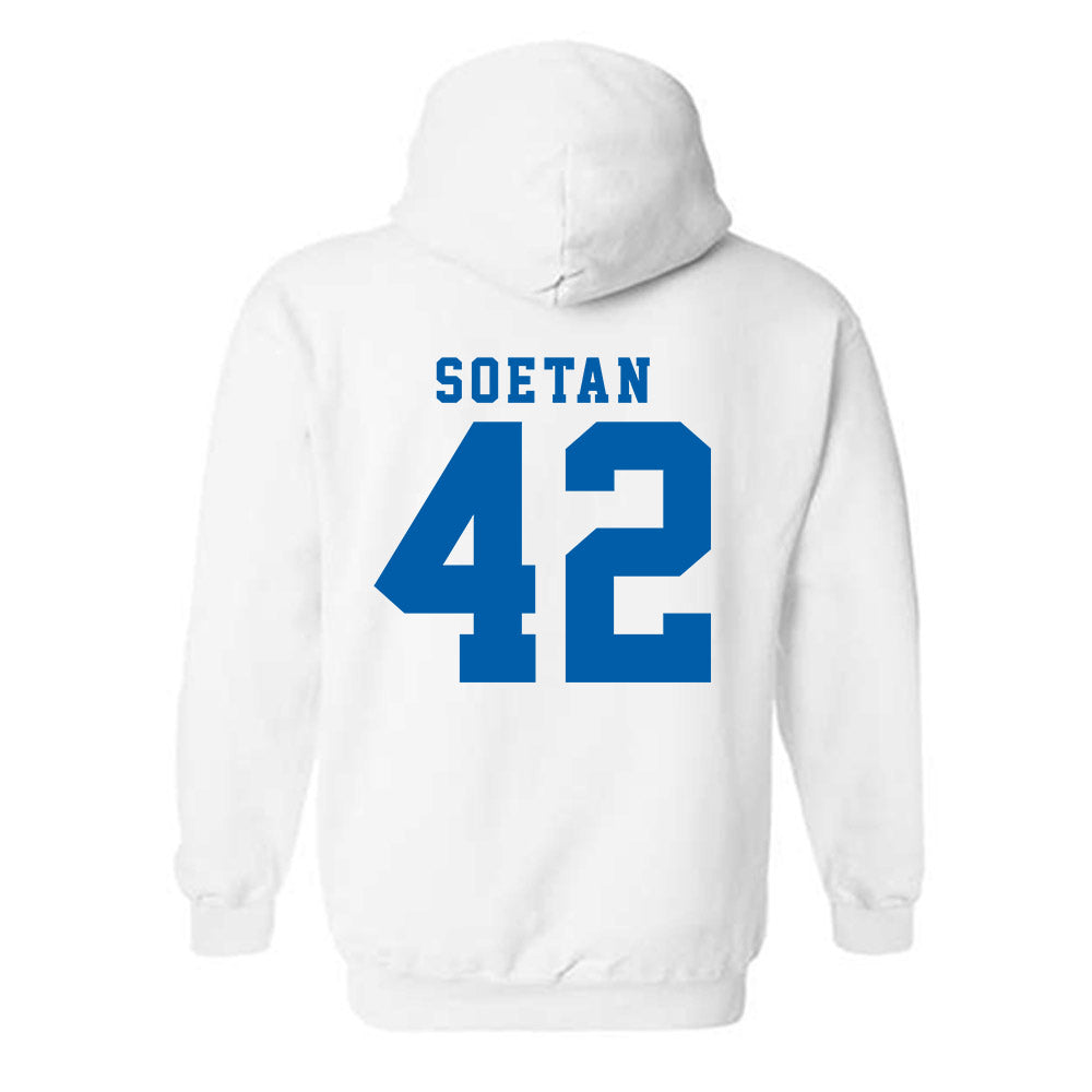 Buffalo - NCAA Women's Basketball : Oyinkansola Soetan - Classic Shersey Hooded Sweatshirt-3