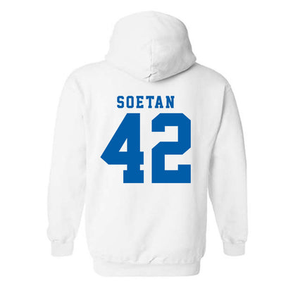 Buffalo - NCAA Women's Basketball : Oyinkansola Soetan - Classic Shersey Hooded Sweatshirt-3