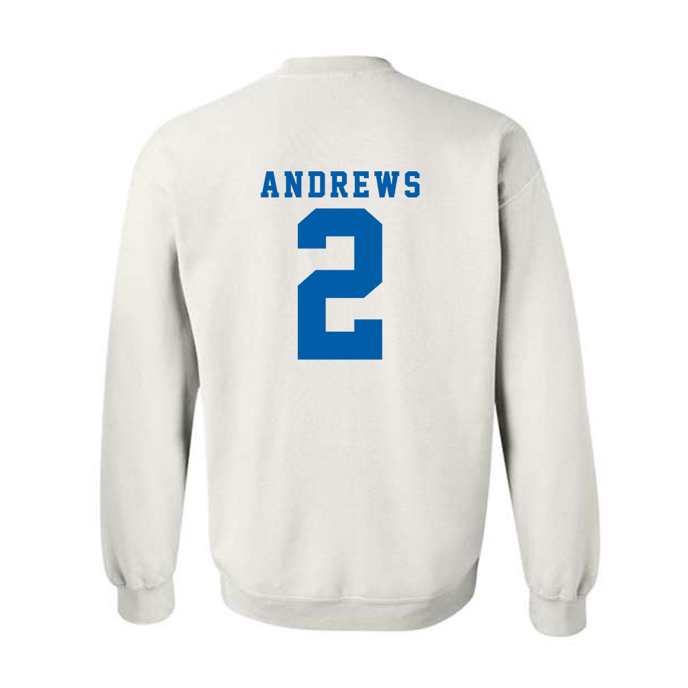 Buffalo - NCAA Football : Jaylen Andrews - Classic Shersey Crewneck Sweatshirt-1