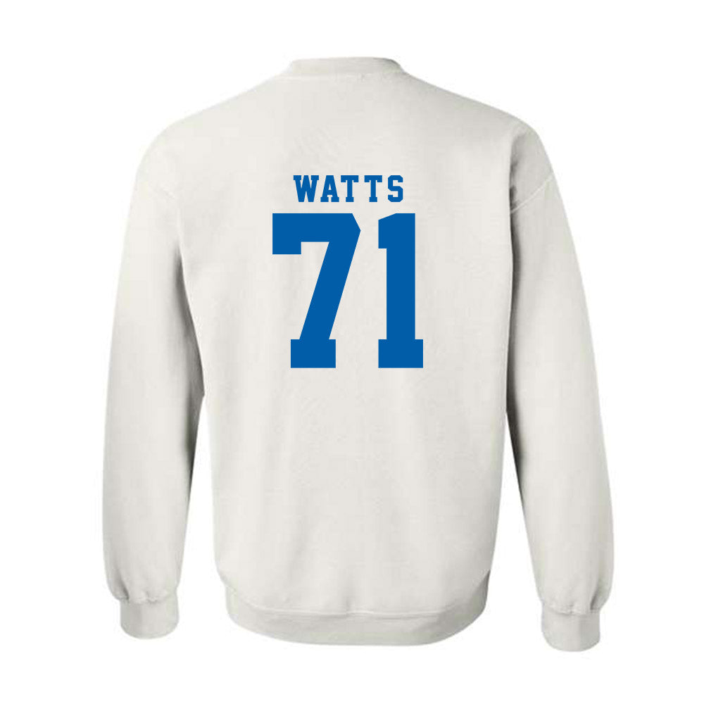 Buffalo - NCAA Football : Caleb Watts - Crewneck Sweatshirt-1