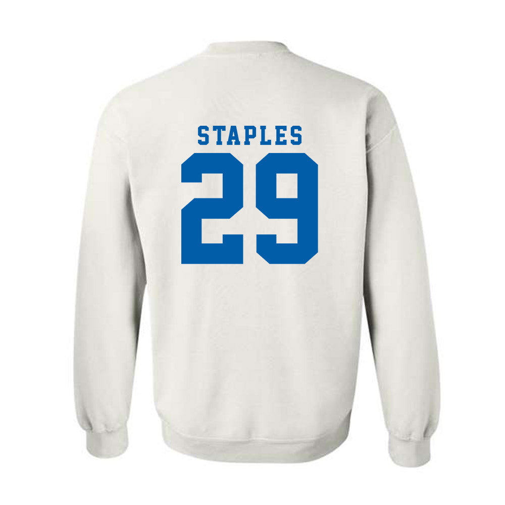 Buffalo - NCAA Football : Cardel Staples - Classic Shersey Crewneck Sweatshirt-1