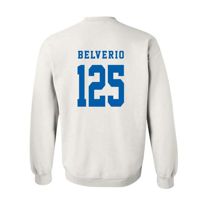 Buffalo - NCAA Wrestling : Zachary Belverio - Classic Shersey Crewneck Sweatshirt-1