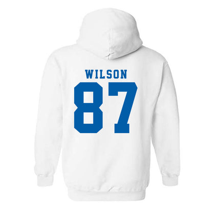 Buffalo - NCAA Football : Trevor Wilson - Classic Shersey Hooded Sweatshirt-1