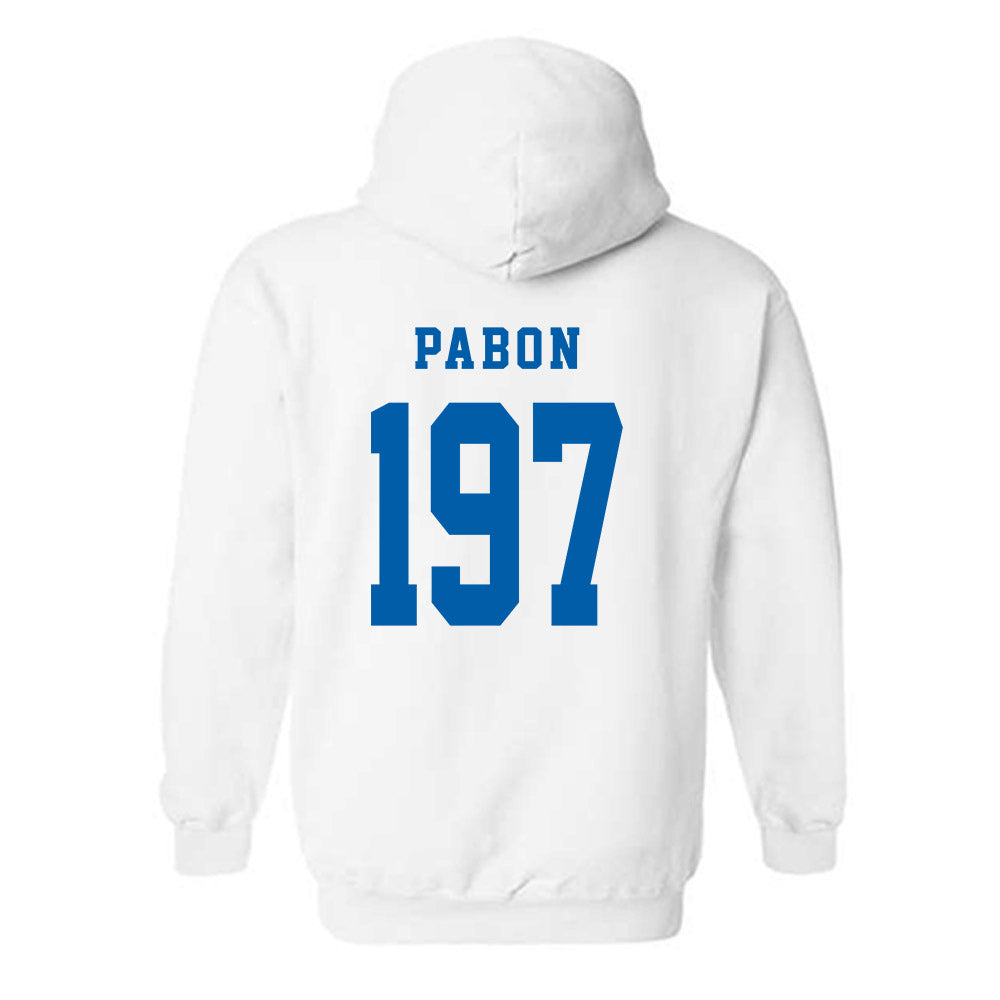 Buffalo - NCAA Wrestling : Lonnell Pabon - Classic Shersey Hooded Sweatshirt-1