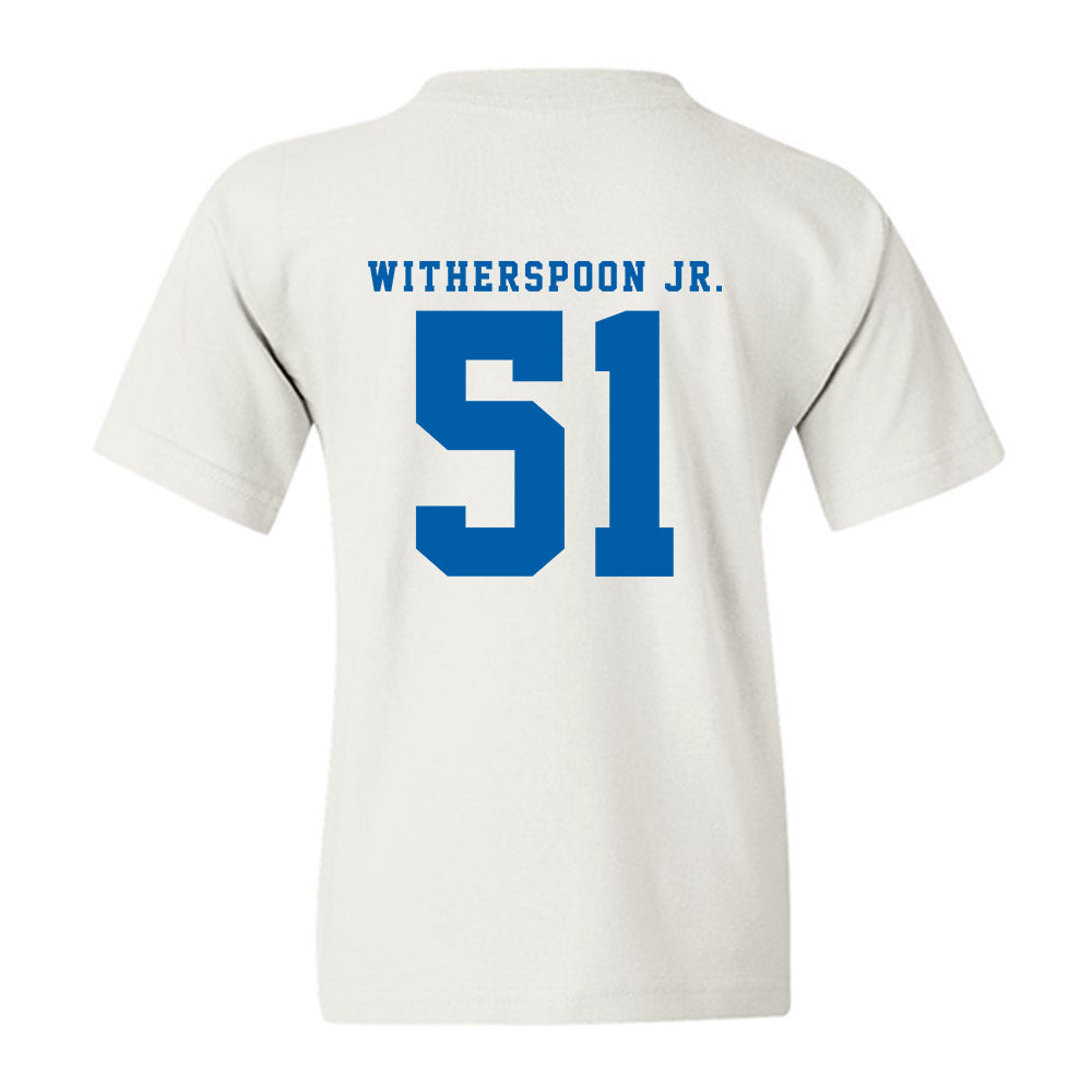 Buffalo - NCAA Football : Anwar Witherspoon Jr. - Classic Shersey Youth T-Shirt-1
