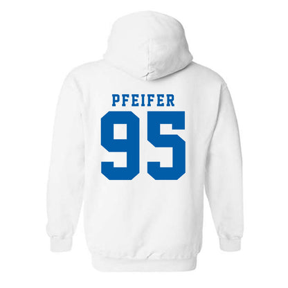 Buffalo - NCAA Football : Evan Pfeifer - Classic Shersey Hooded Sweatshirt-1