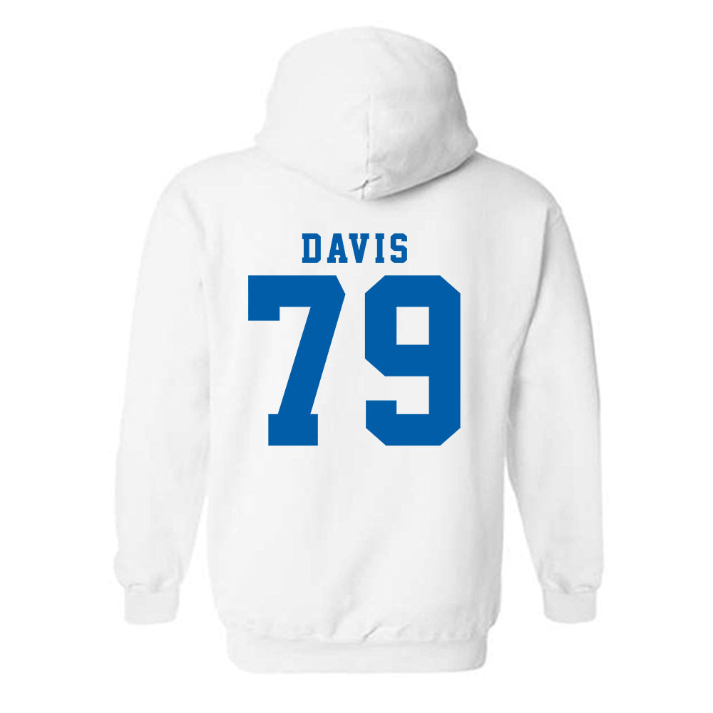 Buffalo - NCAA Football : Cameron Davis - Classic Shersey Hooded Sweatshirt-1